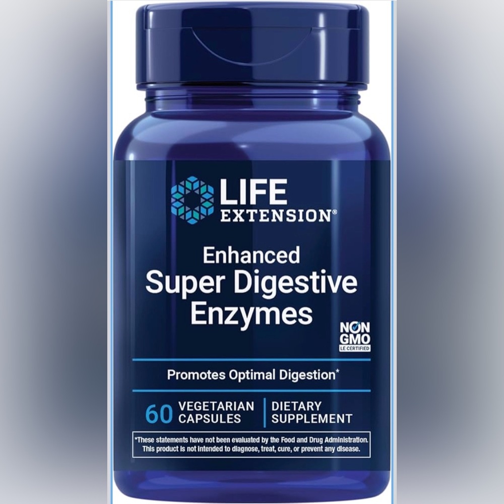 Life Extension Super Digestive Enzymes 60 count
